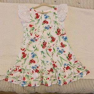 Janie and Jack floral dress NWT 5T